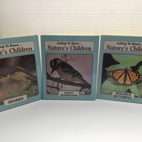 Getting To Know Nature's Children, Set of 3 Scholastic Hardcover Animals Kids - Picture 3 of 9